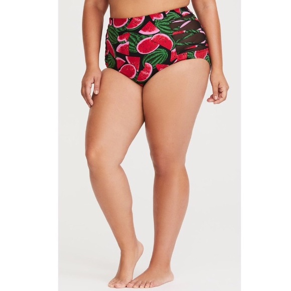 high waisted bikini bottoms size 16